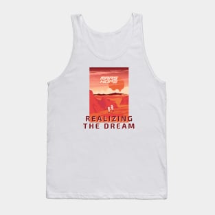 Mars Hope, realizing the dream Tank Top